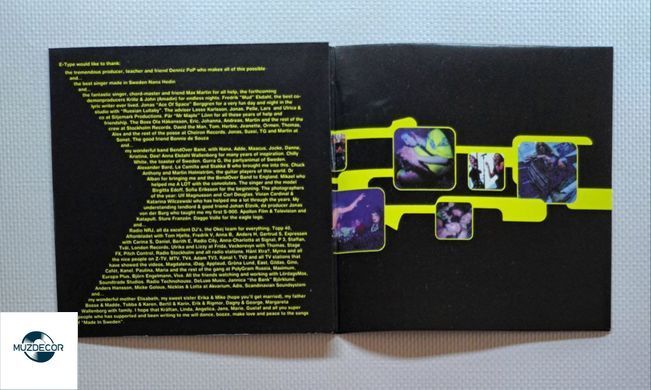 E-Type &ndash; Made in Sweden (1995) Audio CD (импорт, буклет)