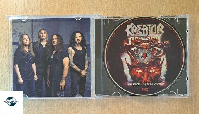 Kreator &ndash; Krushers of the World (2026) Audio CD (імпорт, буклет)