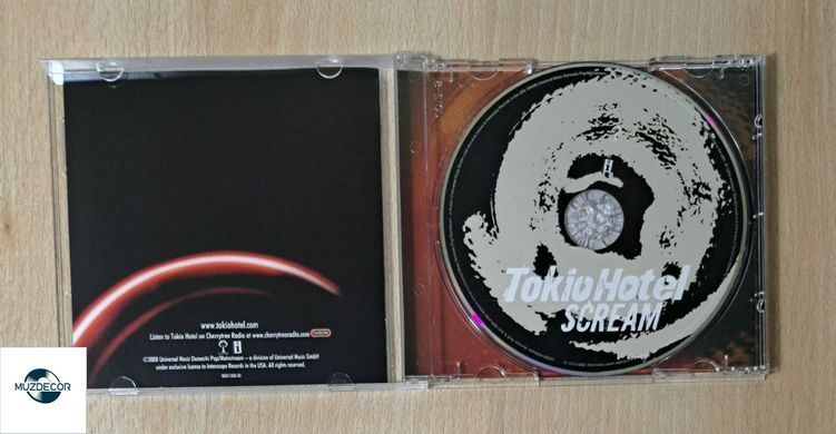 Tokio Hotel &ndash; Scream (2007) Audio CD (імпорт, буклет)