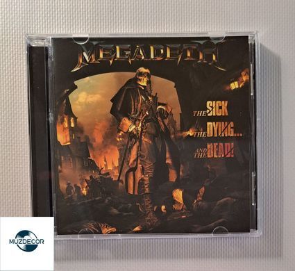 Megadeth - The Sick, The Dying... And The Dead! (2022) Audio CD (импорт, буклет)