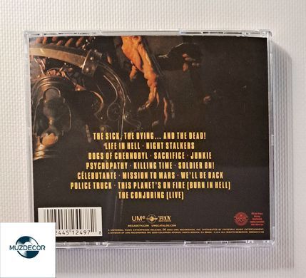 Megadeth - The Sick, The Dying... And The Dead! (2022) Audio CD (импорт, буклет)