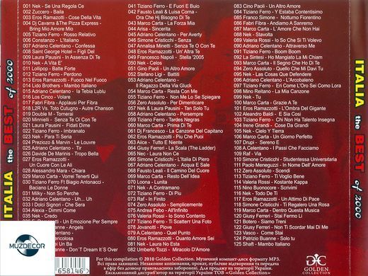 Italia The Best Of 2000, MP3