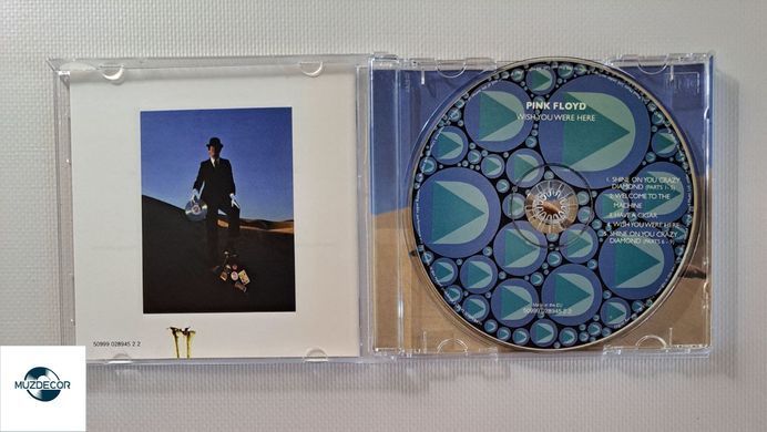 Pink Floyd &ndash; Wish You Were Here (1975) Audio CD (імпорт, буклет)