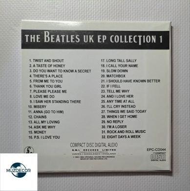 The Beatles &ndash; UK EP Collection - Vol. 1, 2 (2000) Mini Vinyl 2 Audio CD (Remastered, імпорт)