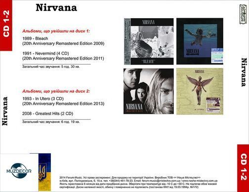 NIRVANA MP3 2 CD