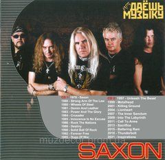 SAXON MP3 2 CD