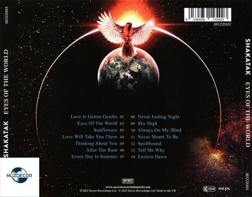 Shakatak &ndash; Eyes Of The World (2023) Audio CD (импорт, буклет)