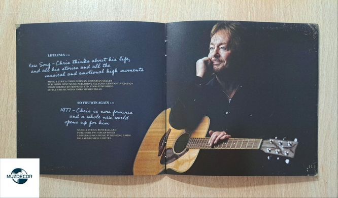 Chris Norman &ndash; Lifelines (2026) Audio CD (імпорт, буклет)