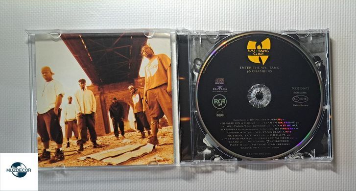 Wu-Tang Clan &ndash; Enter The Wu-Tang (36 Chambers)1993, Audio CD (імпорт, буклет)