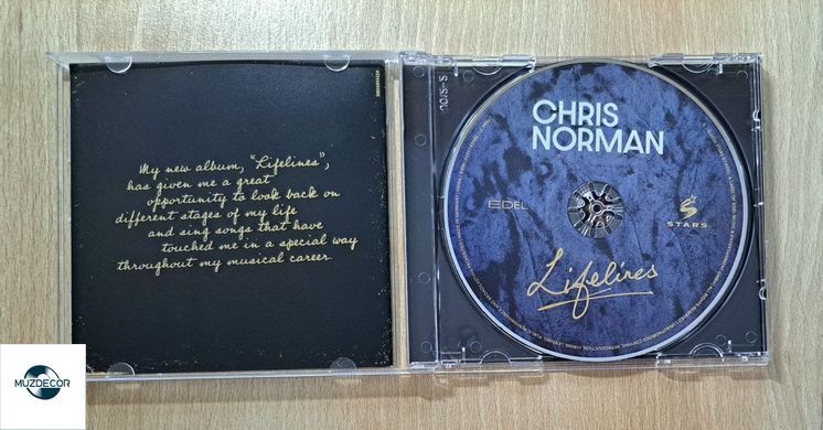 Chris Norman &ndash; Lifelines (2026) Audio CD (імпорт, буклет)