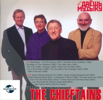 THE CHIEFTAINS MP3 4 CD