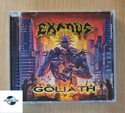 Exodus &ndash; Goliath (2026) Audio CD (імпорт, буклет)