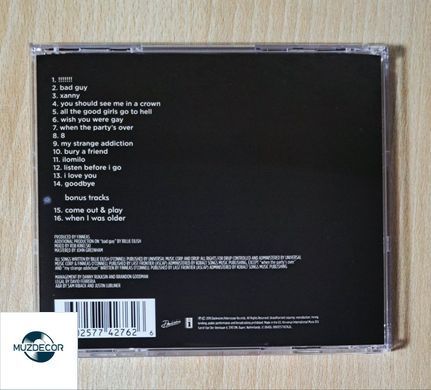 Billie Eilish &ndash; When We All Fall Asleep, Where Do We Go? (2019) Audio CD