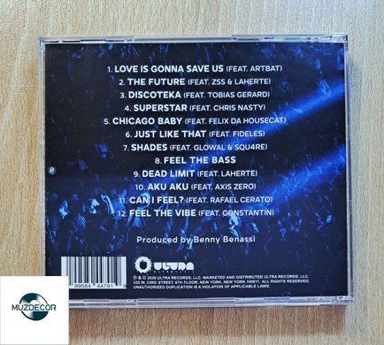 Benny Benassi &ndash; Feel The Bass (2026) Audio CD (імпорт, буклет)