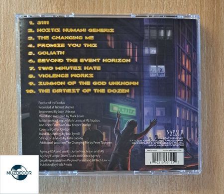 Exodus &ndash; Goliath (2026) Audio CD (імпорт, буклет)