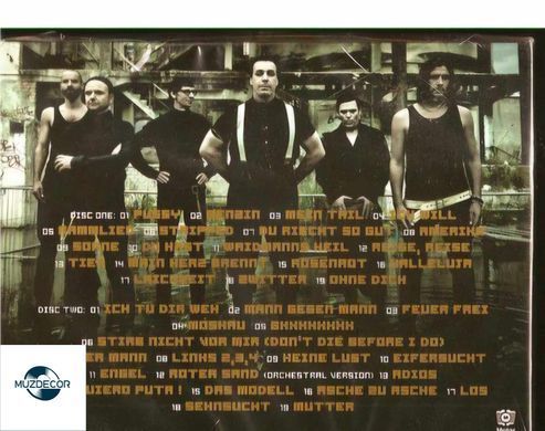 Rammstein - Greatest Hits 2 Audio CD (digipak)