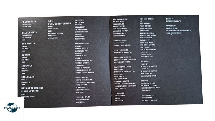 Rammstein &ndash; Raritaten (2019) Audio CD (импорт, буклет)