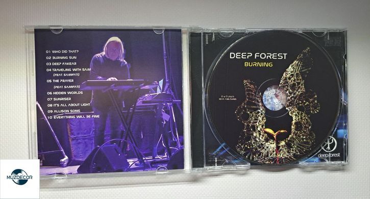 Deep Forest &ndash; Burning (2023) Audio CD (імпорт, буклет)