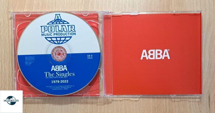 ABBA &ndash; The Singles (The First Fifty Years) 2024, 2 Audio CD (импорт, буклет)