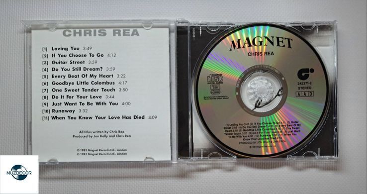 Chris Rea &ndash; Chris Rea (1981) Audio CD (імпорт, буклет)