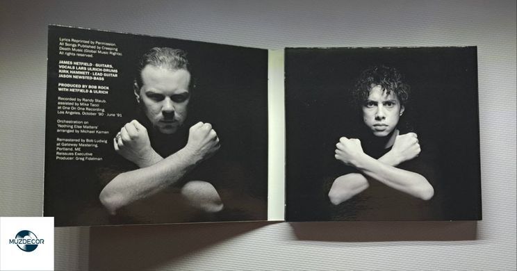 Metallica - The Black Album (1991) 2 Audio CD (digipak)
