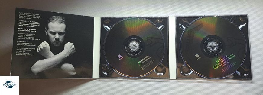 Metallica - The Black Album (1991) 2 Audio CD (digipak)