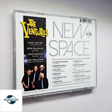 The Ventures &ndash; New Space (2023) Audio CD (імпорт, буклет)