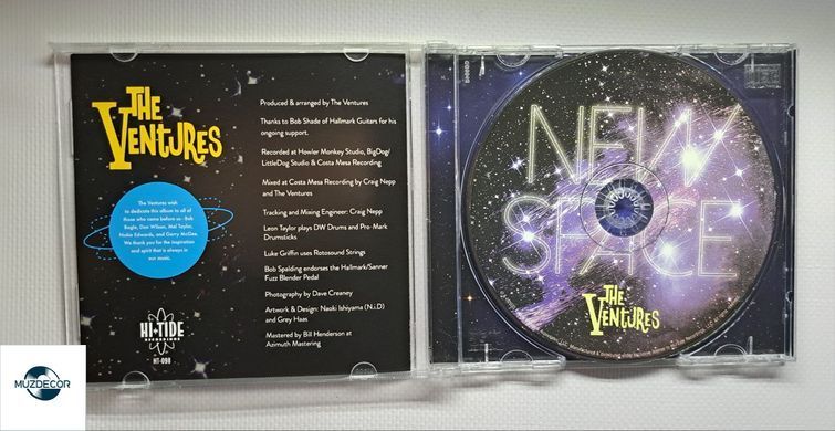 The Ventures &ndash; New Space (2023) Audio CD (імпорт, буклет)