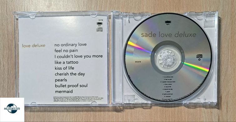 Sade &ndash; Love Deluxe (1992) Audio CD (импорт, буклет)