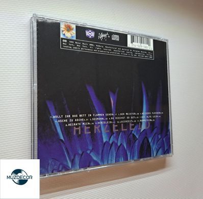 Rammstein &ndash; Herzeleid (1995)  Audio CD (імпорт, буклет)