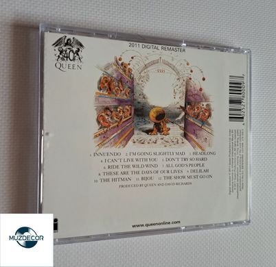 Queen &ndash; Innuendo (1991)  Audio CD, (імпорт, буклет)