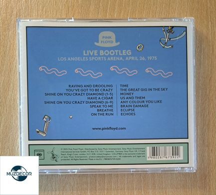 Pink Floyd &ndash; Live Bootleg From The Los Angeles Sports Arena, April 26th, 1972 (Reissue 2025) 2 Audio CD
