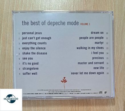 Depeche Mode &ndash; The Best Of Volume 1 (2006) Audio CD (импорт, буклет)