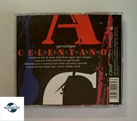 Adriano Celentano &ndash; Per sempre (2002) Audio CD (импорт, буклет)