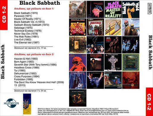 Black Sabbath MP3 2CD