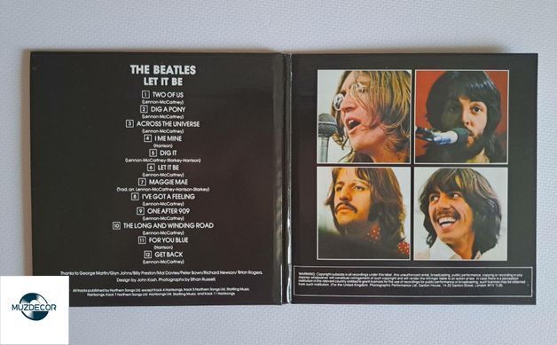 The Beatles - Let It Be (1970) Mini Vinyl Audio CD, (импорт, remastered) 0018 фото The Beatles - Let It Be (1970) Mini Vinyl Audio CD, (импорт, remastered)