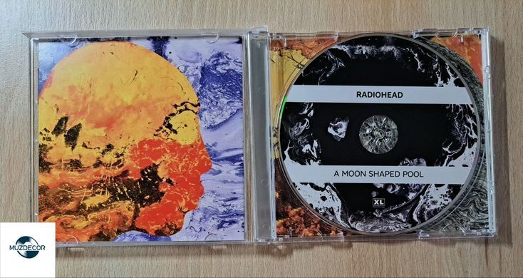 Radiohead &ndash; A Moon Shaped Pool (2016) Audio CD (імпорт, буклет)