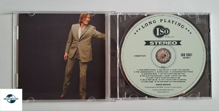 David Bowie – TOY (2022) Audio CD, (імпорт, буклет)