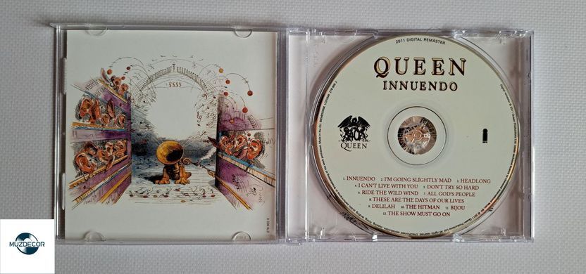 Queen &ndash; Innuendo (1991)  Audio CD, (імпорт, буклет)