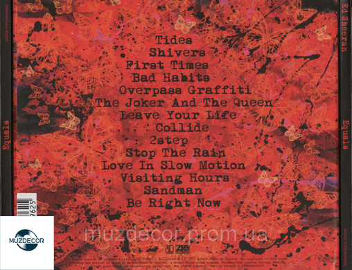 Ed Sheeran = Christmas Edition (2021) Audio CD-R