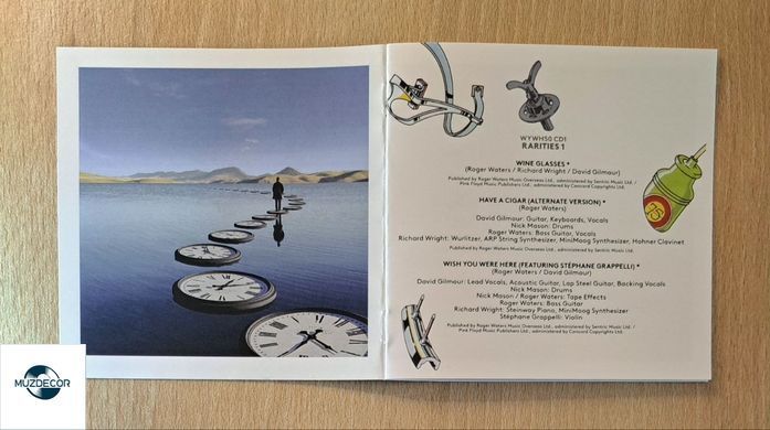 Pink Floyd &ndash; Wish You Were Here: 50th Anniversary (2025) Audio CD (импорт, буклет)