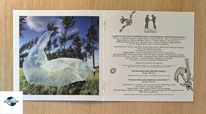 Pink Floyd &ndash; Wish You Were Here: 50th Anniversary (2025) Audio CD (импорт, буклет)