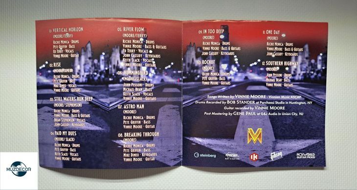 Vinnie Moore &ndash; Double Exposure (2022) Audio CD (імпорт, буклет)