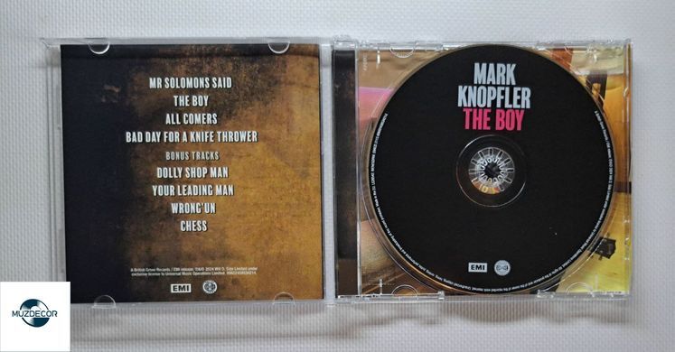 Mark Knopfler – The Boy (2024) Audio CD (імпорт, буклет)