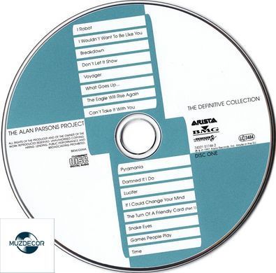 The Alan Parsons Project &ndash; The Definitive Collection (1997) 2 Audio CD (Фирменный,Compilation, Reissue)