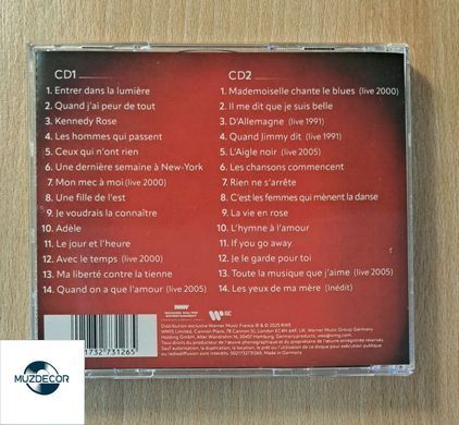 Patricia Kaas &ndash; Best Of 1987-2025 Une Vie (2025) 2 Audio CD (імпорт, буклет)