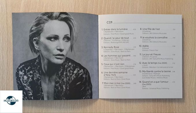 Patricia Kaas &ndash; Best Of 1987-2025 Une Vie (2025) 2 Audio CD (імпорт, буклет)