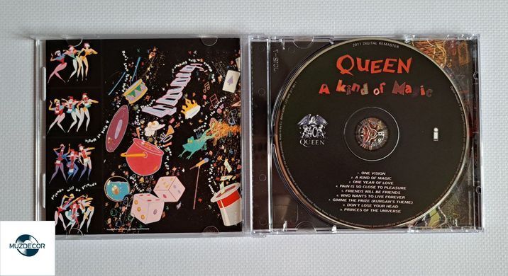 Queen &ndash; A Kind Of Magic 1986 (Remastered 2011)  Audio CD, (импорт, буклет)