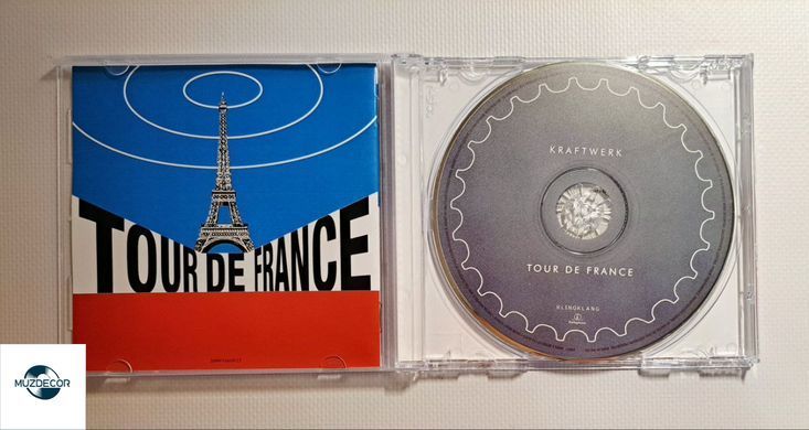 Kraftwerk &ndash; Tour De France (2003) Audio CD (імпорт, буклет)