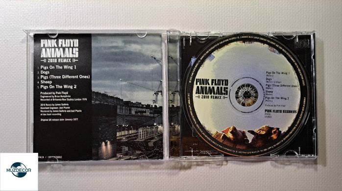 Pink Floyd &ndash; Animals 2018 Remix (2022) Audio CD (імпорт, буклет)